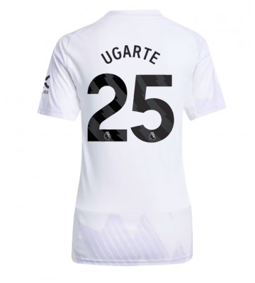 Manchester United Manuel Ugarte #25 Bortatröja Dam 2025-26 Kortärmad